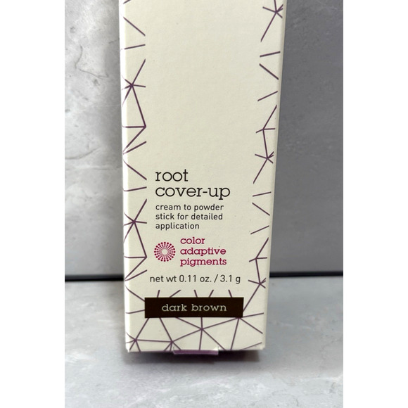 New Style Edit Root Cover Up Cream to Powder Stick Dark Brown 3.1 g - Picture 2 of 5